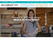 Tablet Screenshot of divisionx.com